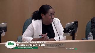Forest Park City Council Meeting of May 4, 2026