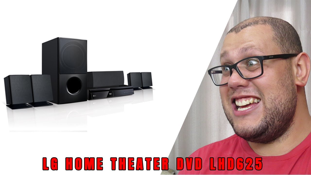 LG HOME THEATER DVD LHD625 Home Theater para qualquer ambiente. YouTube