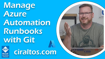 Manage Azure Automation Runbooks with Git Source Control
