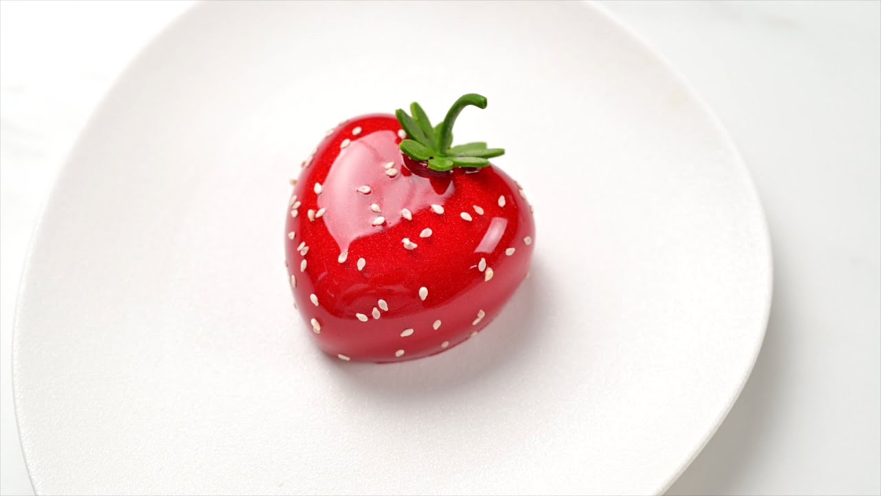 THE STRAWBERRY (BAKBEL glazes and fruit fillings) pastry recipe YouTube