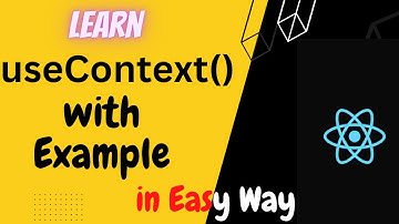 Learn useContext() hooks in React | Beginner | With Example | In Easy way
