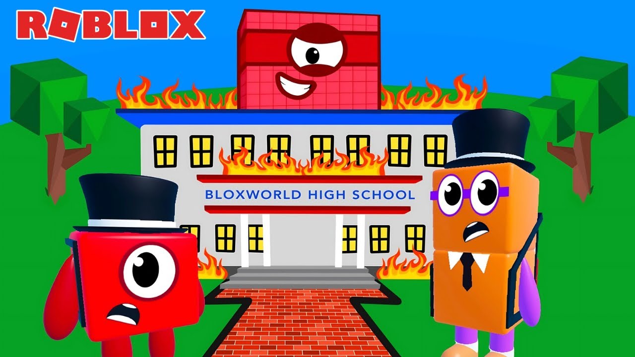 ESCAPE BloxWorld High School OBBY!