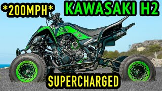 YAMAHA  RAPTOR H2 SWAP HYPERQUAD *0-60 1s * 🤯