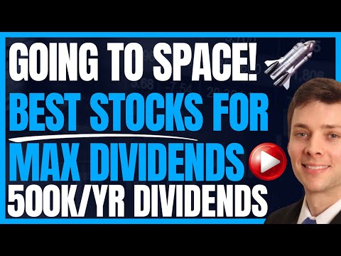 Best Dividend Ideas To Play Moon Mining & The Race To Space (High Yield Investing) #SPACEX #FIRE