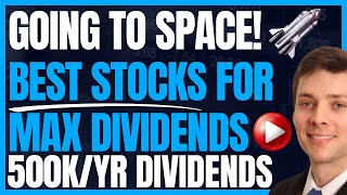 Best Dividend Stocks For Moon Mining In Space (High Yield Investing With Yieldmax &amp; Roundhill) #FIRE