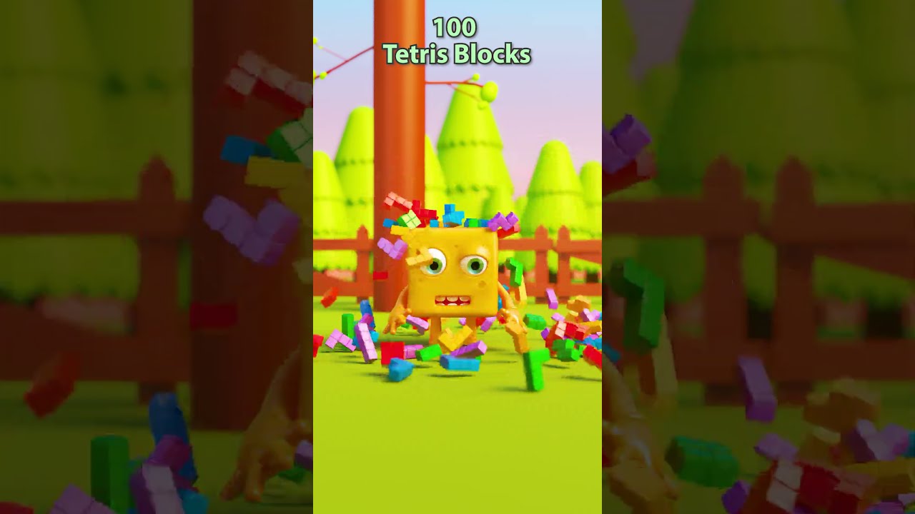  Cheesy Vs Falling Tetris Blocks