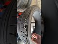 Low pressure driven impact on side wall ! RUNFLAT GOODYEAR Tyre Mercedes S class #drive #care #love