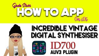 Incredible Vintage Digital Synthesiser with ID700 on iOS - How To App on iOS! - EP 287 S5 screenshot 2
