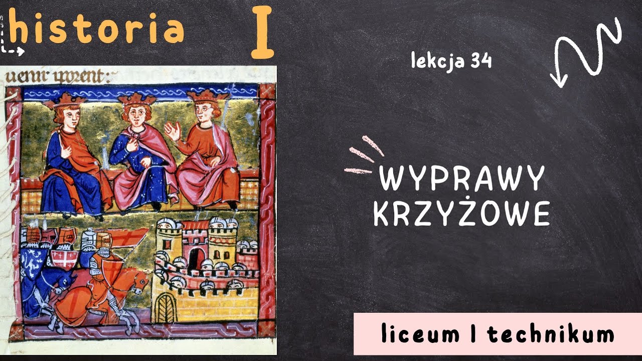 Historia 1 LO [Lekcja 34: Wyprawy krzyżowe - poziom podstawowy] - YouTube