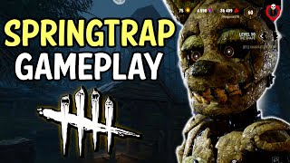 Playing As Springtrap In Dead By Daylight! - Five Nights At Freddys Killer