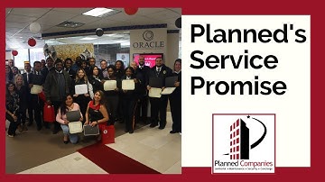 Planned Companies Service Promise