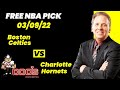 NBA Picks - Celtics vs Hornets Prediction, 3/9/2022 Best Bets, Odds & Betting Tips | Docs Sports