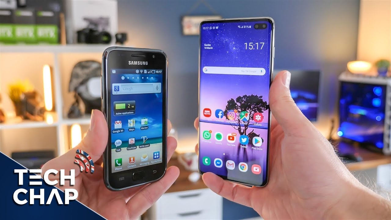 Galaxy S1 vs S10 Plus - 9 YEARS LATER! 😮 | The Tech Chap