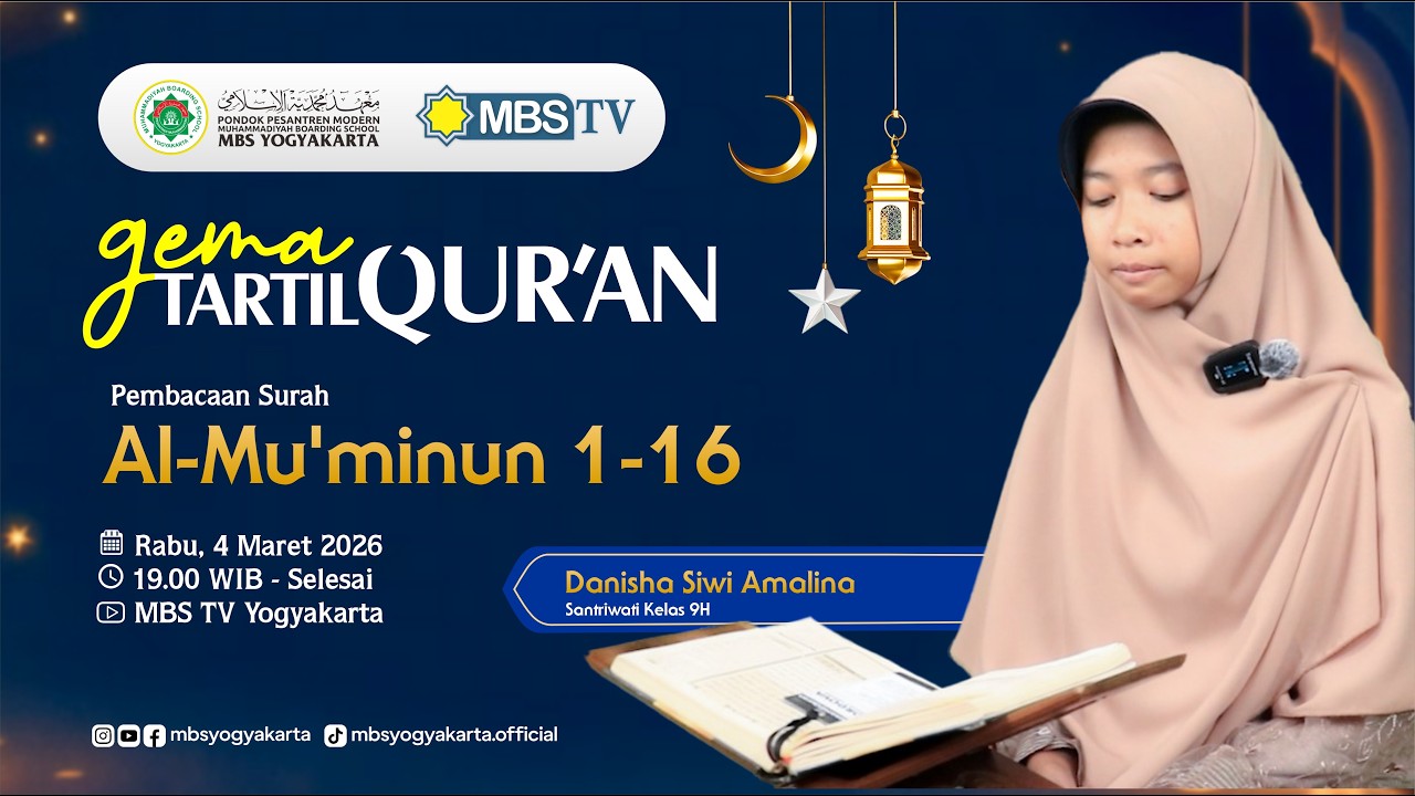 Danisha Siwi | Kelas 9H | Al Mu'minun 1 - 16