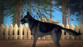 ¿porque no hay perros o animales terrestres  GTA SA?  pruebas