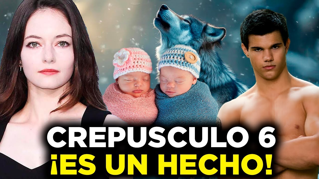 ¡Los Hijos de Renesmee y Jacob en Crepúsculo 6! 🐺🧛‍♂️ ¡Mellizos Híbridos Sorprenden a Todos!