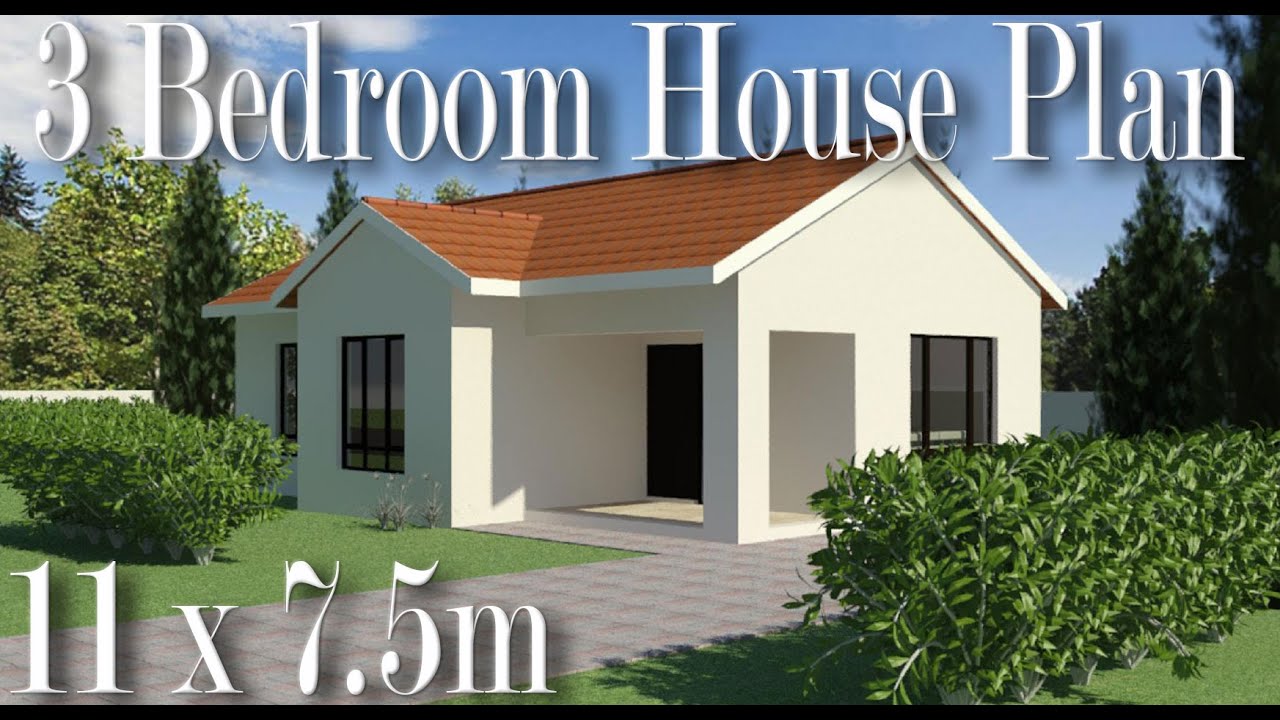 3 bedroom house plan Archives - Houzone