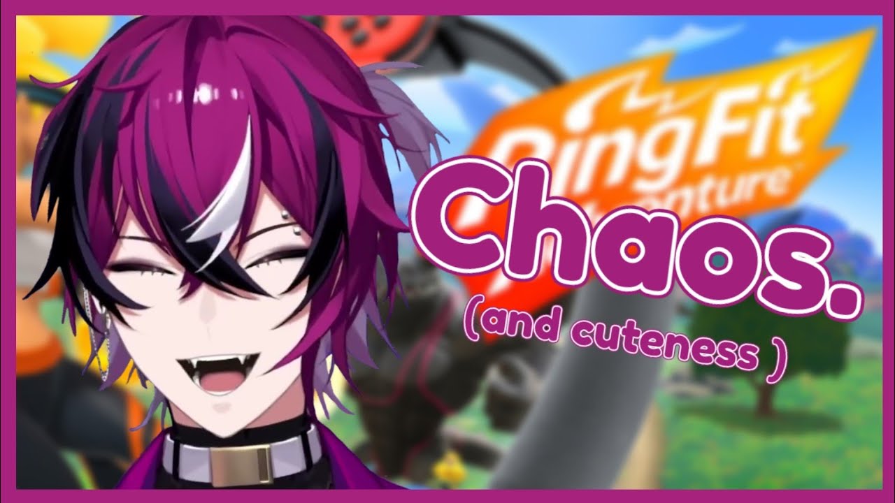 Doppio's Ring Fit adventure but make it chaotic「Nijisanji EN - Doppio Dropscythe」