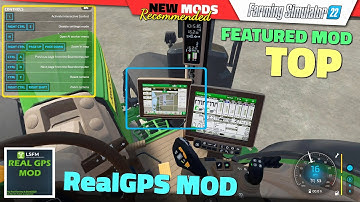 FS22 ★ TOP ★ RealGPS MOD [SCRIPT] - Farming Simulator 22 New Mods Review (2K 60Hz)