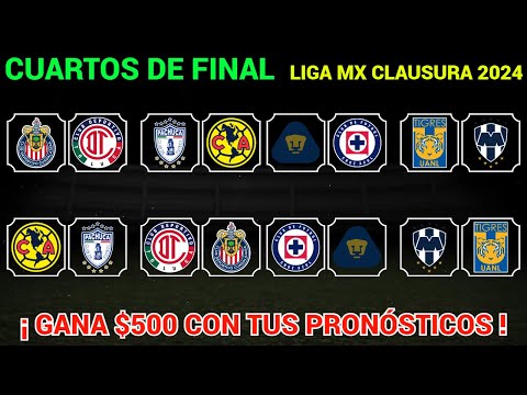 PRONÓSTICOS CUARTOS DE FINAL Liga MX CLAUSURA 2024 @Dani_Fut