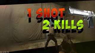 1 SHOT 2 KILLS