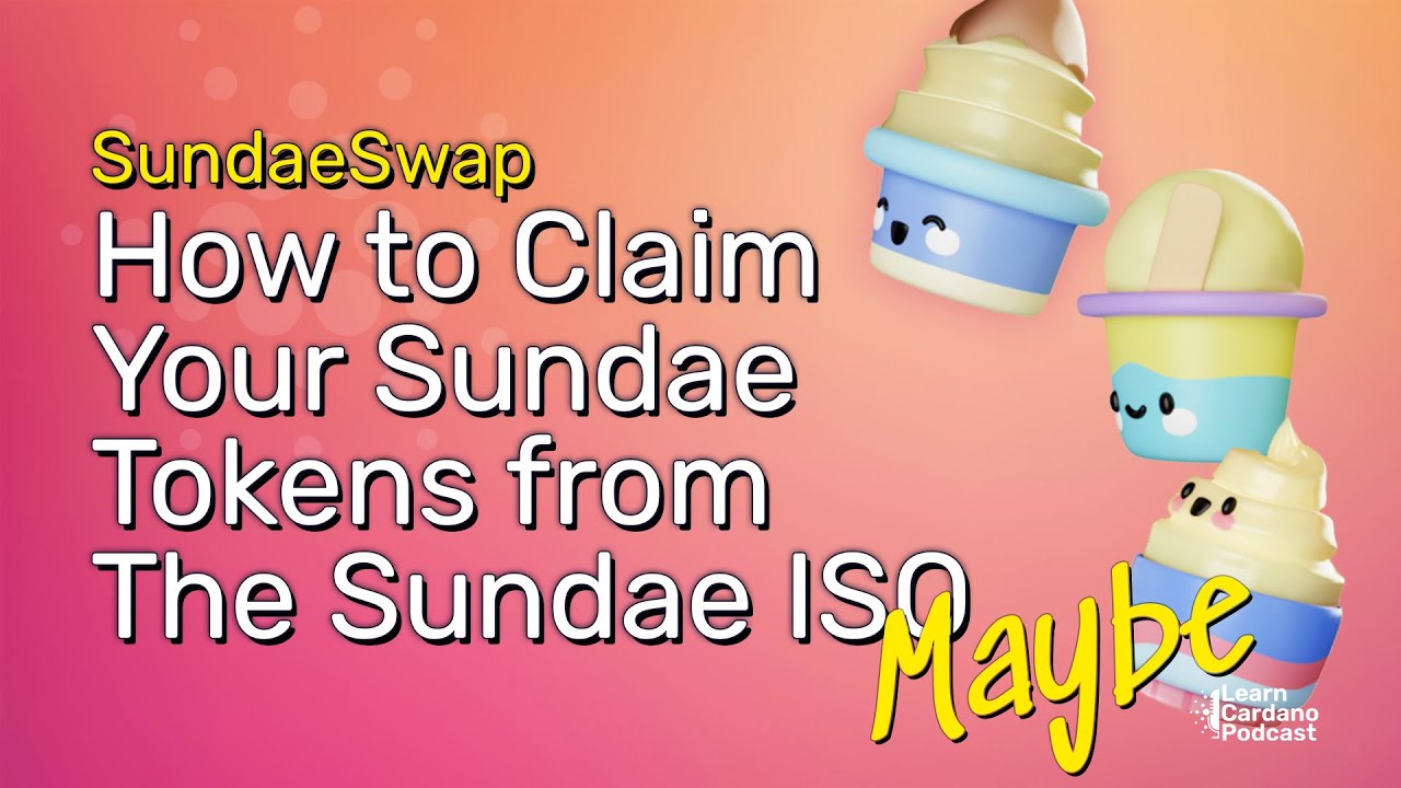 How to Claim Sundae Tokens Like from Staking in the SundaeSwap ISO
