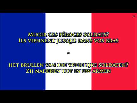 Volkslied van Frankrijk (FR/NL Tekst) - Anthem of France (Dutch)
