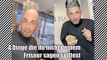 Was sollte man beim Friseur nicht sagen?