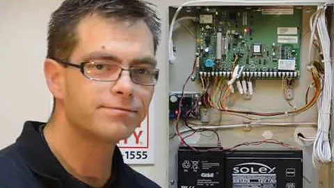 Change Your Alarm Panel Back-Up Battery With Chris @ AE Security