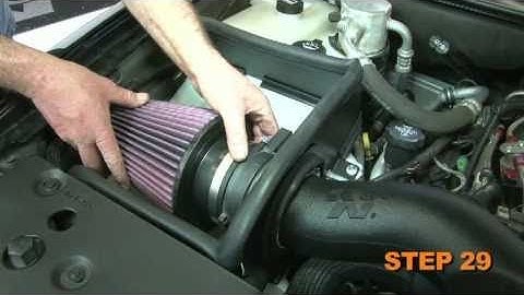 StreetLegalTV.com - K&N Cold Air Intake on a Trailblazer SS