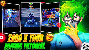 ✨ Bonex X Thor Virel Short Editing Tutorial 🤯 Bonex & Zoro New Short Editing Tutorial 😱