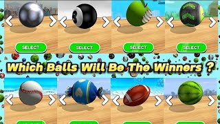 Which Balls Will Be The Winners ? Going Ball run Gameplay New Crezy Fun Satisfying Gameplay Part 1