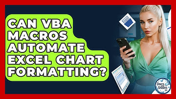 Can VBA Macros Automate Excel Chart Formatting? - Docs and Sheets Pro