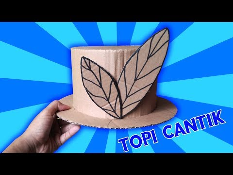 Video: Cara Membuat Topi Dari Kardus