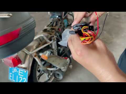 WANWAYTECH G19H motorcycle GPS installation operation