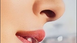 Actress Muskan Agarwal Nose And Lips Closeup Ultra Zoom