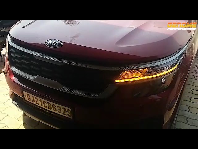 Kia #Seltos fitted with Genome Daytime Running Lights (#DRL) 