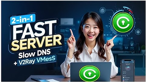 Setup 2-in-1 Slow DNS + V2Ray VMess Server on Open Custom VPN | Fast & Secure Internet!