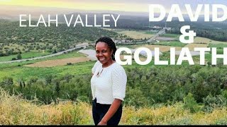 David & Goliath Battle Field: Israel, The Valley of Elah || Joshua Defeats Amorite Kings - Azekah