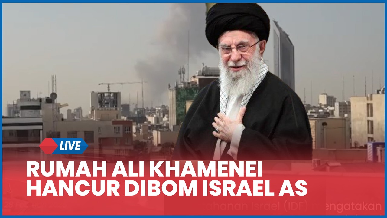 Israel Sasar Serangan Rudal ke Teheran hingga Rumah Ali Khamenei Hancur Dibom