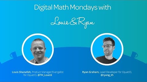 Episode 8: The Power of EquatIO mathspace