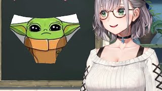 Noel Bought Baby Yoda Pantsu (Hololive) [English Subbed]