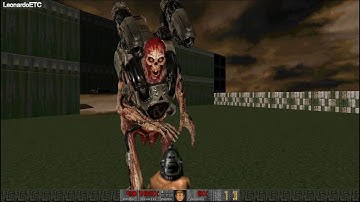 Doom 2016 sprites for GZDoom - Revenant frontal punch animation test