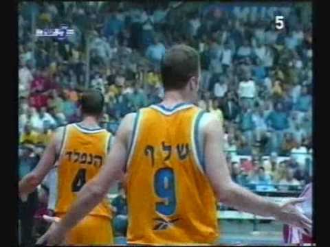 ‫ליגה לאומית 1999,מח' 7, מכבי ת"א - הפועל ירושלים 74:85‬‎ - YouTube