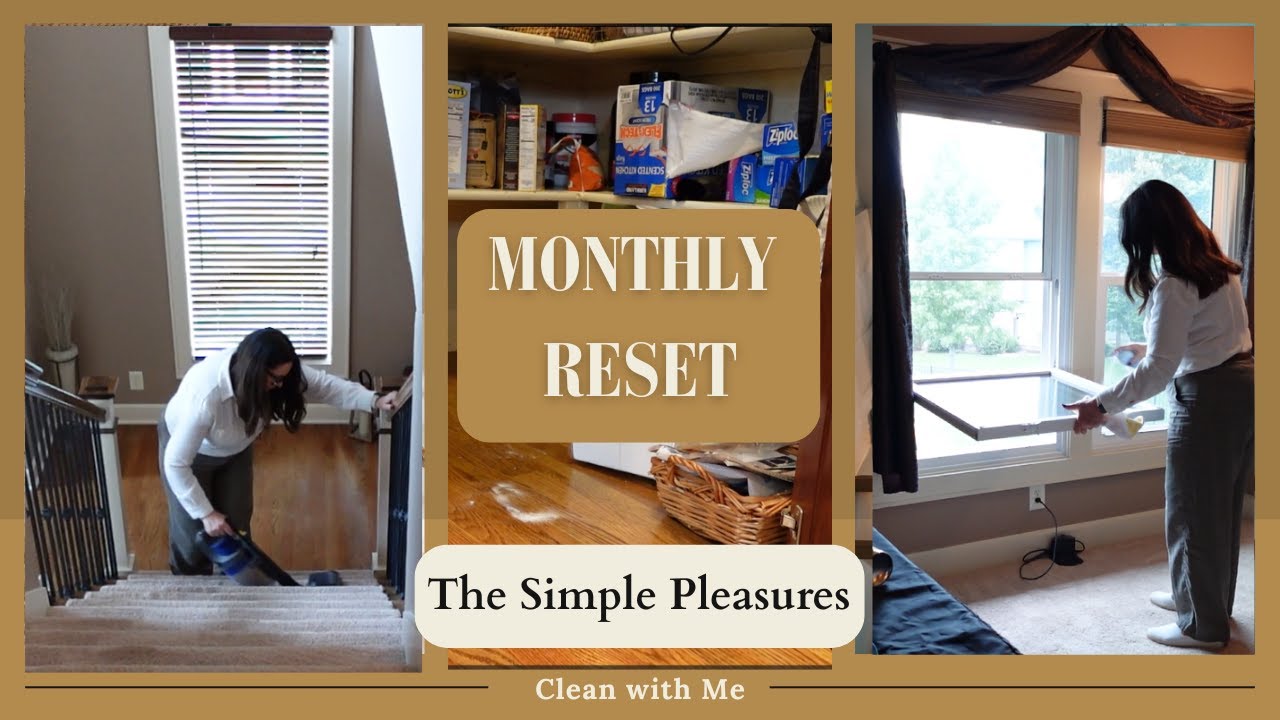 MONTHLY FRESH START | CLEANING MOTIVATION AS WE GET READY FOR THE HOLIDAYS