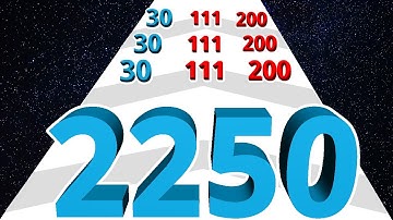 MOBİL GAME NUMBER MASTER LEVEL 18-37 - Number Run 3D