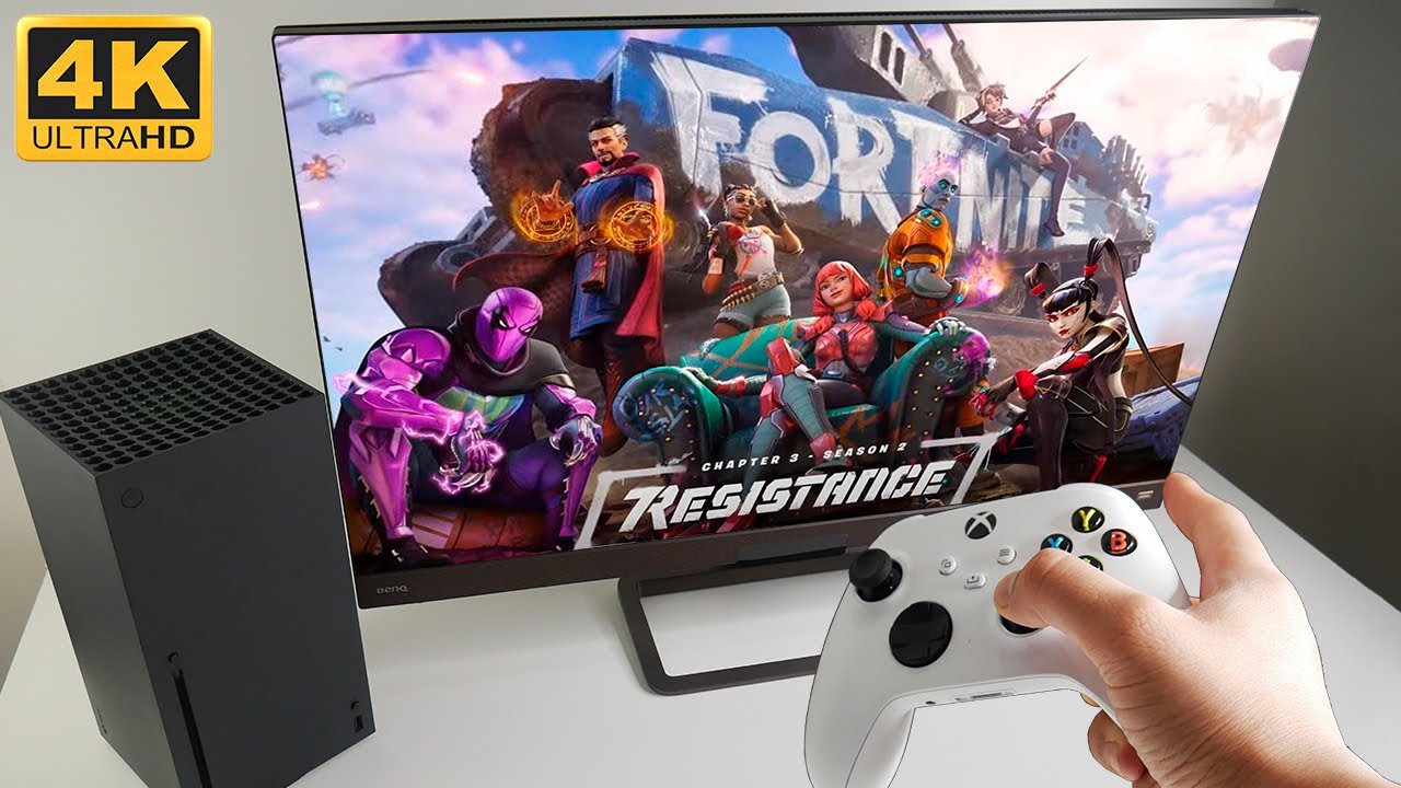 Fortnite Chapter 3 Season 2 Resistance Gameplay on Xbox Series X | 4K 120FPS