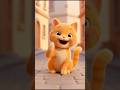 Poor Little Cat Lost It's Color #shorts #cat #cartoon