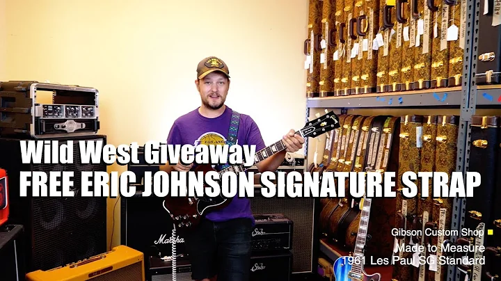 Free Fender ERIC JOHNSON SIGNATURE STRAP Gear Demo