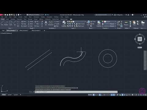3-12 How to Offset objects in AutoCAD (AutoCAD 2023)
